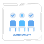 Capacity restrictions in toilets, networking lounges and conferences