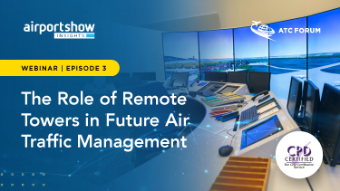 Upcoming Webinar: The Role of Remote Towers in Future Air Traffic Management