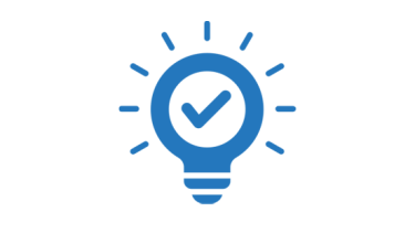 APS image of a lightbulb icon